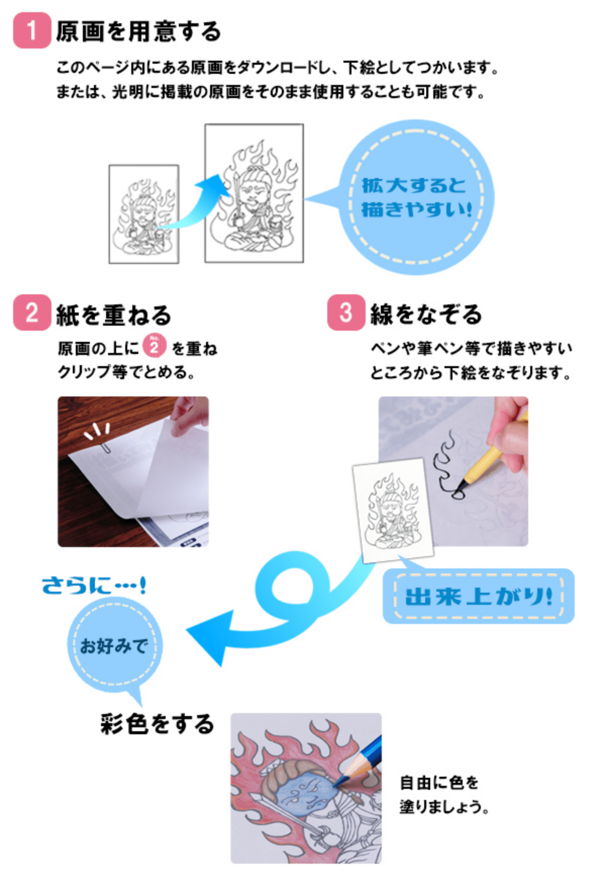 写仏のすすめ仏さまを書いてみよう！